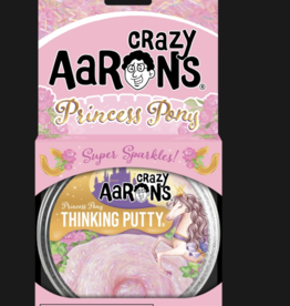 Crazy Aaron's Putty World Pony Princess Thinking Putty 4" Tin