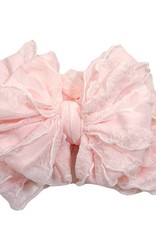 In Awe Couture Ruffle Headband Sweet Pink