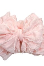 In Awe Couture Ruffle Headband Sweet Pink