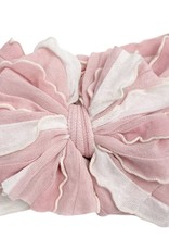 In Awe Couture Ruffle Headband Tickled Pink