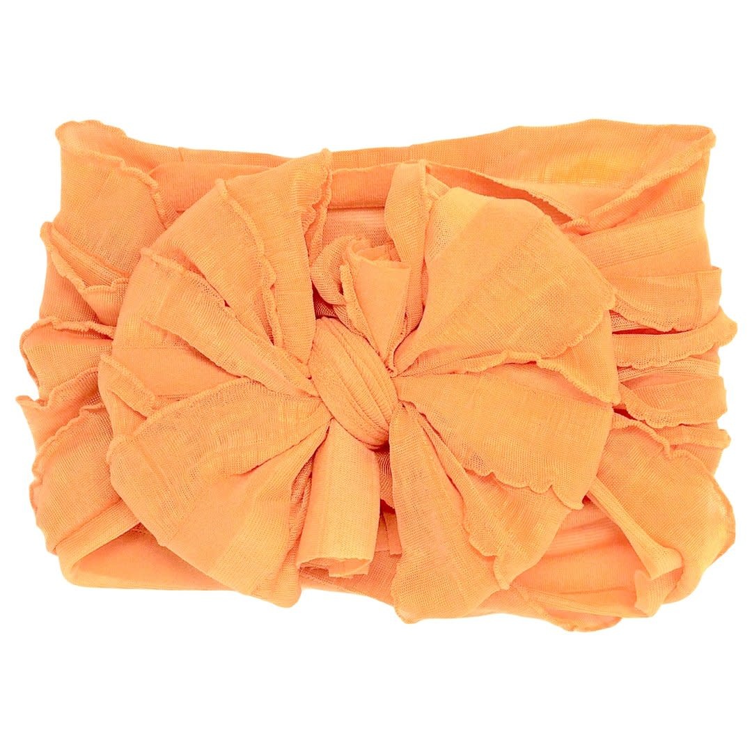 In Awe Couture Ruffle Headband Dreamsicle