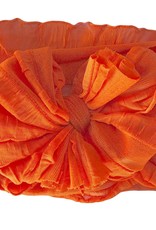 In Awe Couture Ruffle Headband Orange