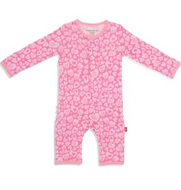 Magnificent Baby Leophearts Modal Magnetic Coverall