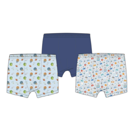 Angel Dear Sports 3 Pack Boxer Brief (Football/Limoges/Gaming)