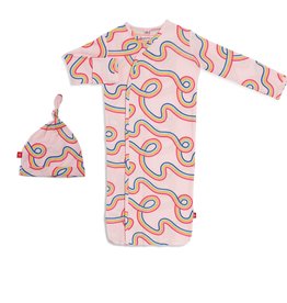 Magnificent Baby Taffy Modal Magnetic Gown & Hat