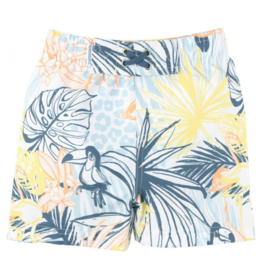 Ruffle Butts/Rugged Butts Birds of Paradise Swim Trunks