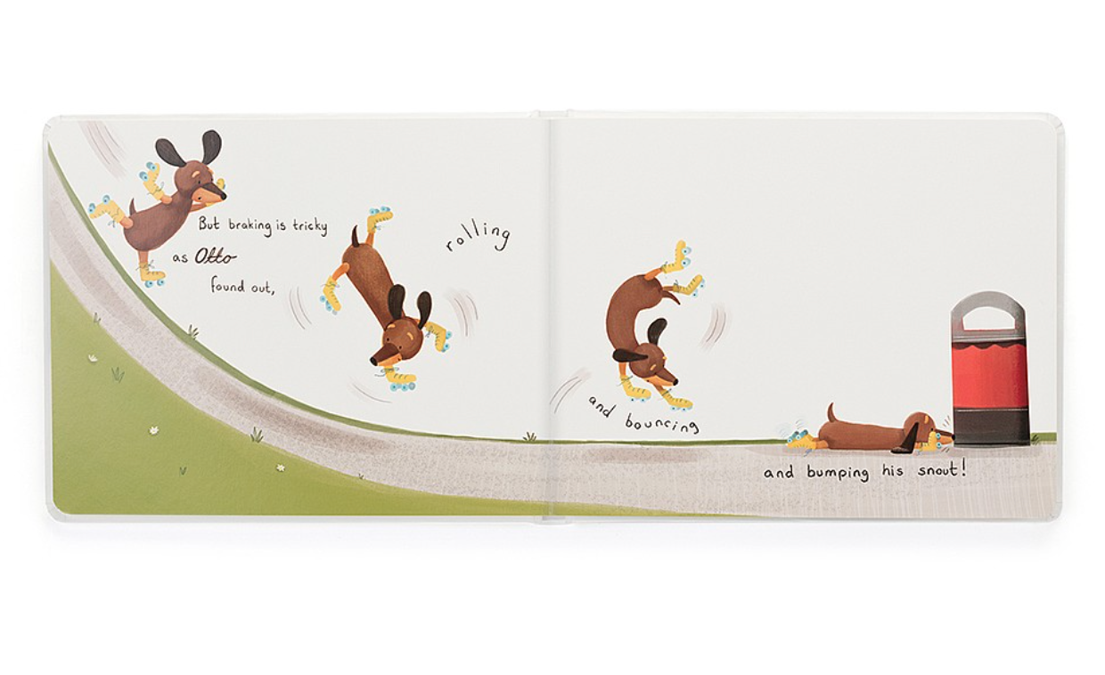 Jellycat Otto the Loyal Long Dog Book