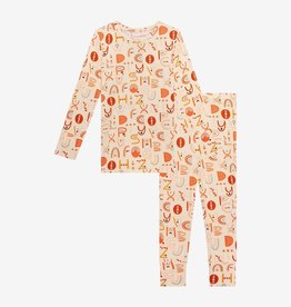 Posh Peanut Alphabet Medley LS Basic Pajama