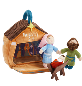 Mud Pie Nativity Plush Set