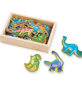 Melissa & Doug Wooden Dinosaur Magnets