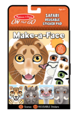 Melissa & Doug Make-a-Face Safari Reusable Sticker
