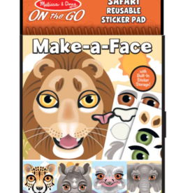 Melissa & Doug Make-a-Face Safari Reusable Sticker