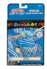 Melissa & Doug Vehicles Color Reveal Pad