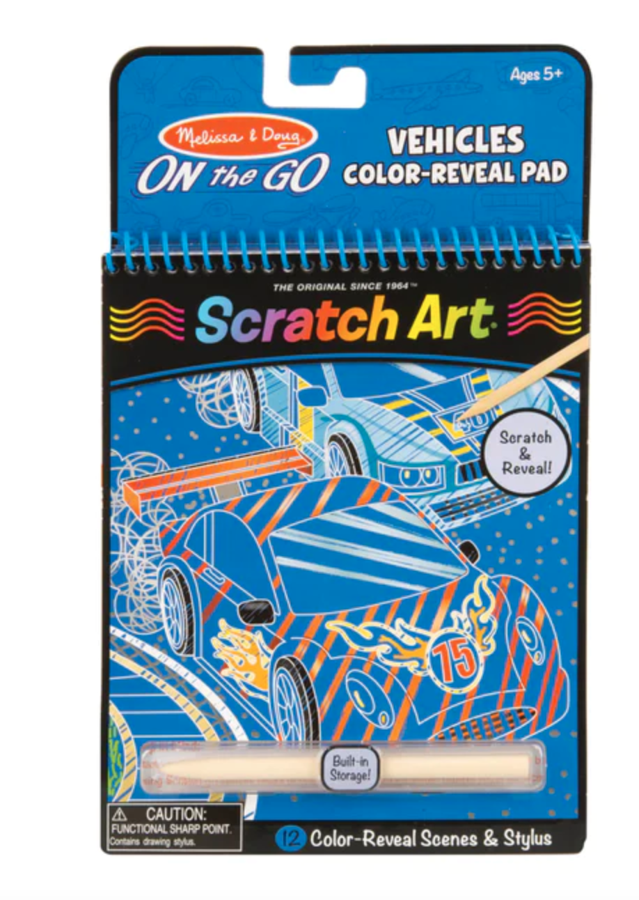 Melissa & Doug Vehicles Color Reveal Pad
