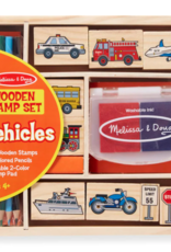 Melissa & Doug Vehicle Stamp Set