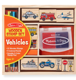 Melissa & Doug Vehicle Stamp Set