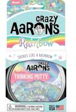 Crazy Aaron's Putty World Rainbow  - Full Size 4" Thinking Putty Tin