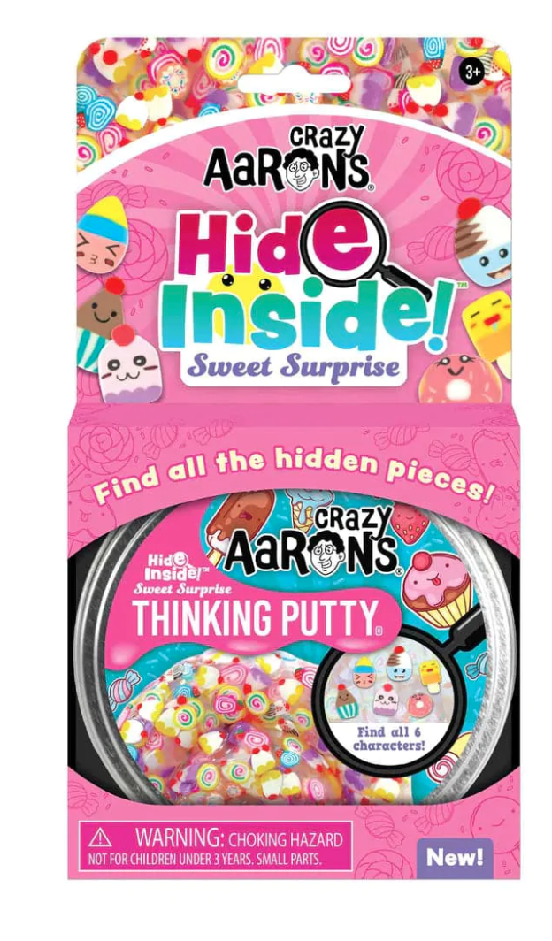 Crazy Aaron's Putty World Sweet Surprise - Full Size 4" Thinking Putty Tin