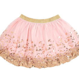 Sweet Wink Gold Blush Sequin Tutu