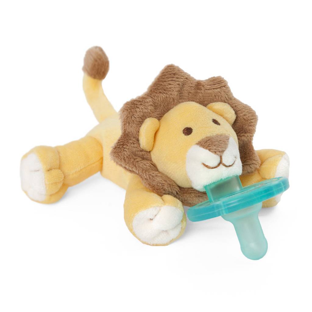 WubbaNub Boxed Baby Lion Tan Paci