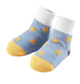 Mud Pie Color Block Star Socks (One Size: Up to 12M)