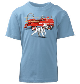 Wes & Willy Toy Firetruck SS Tee NC Blue