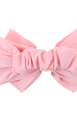 Ruffle Butts/Rugged Butts Pink Swim Bow Headband