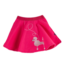 Kickee Pants Felt Poodle Skirt with Applique Flamingo Poodle