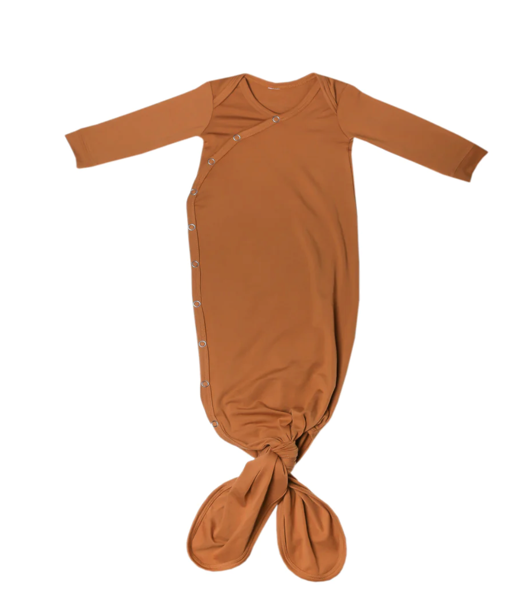 Copper Pearl Camel Newborn Knotted Gown