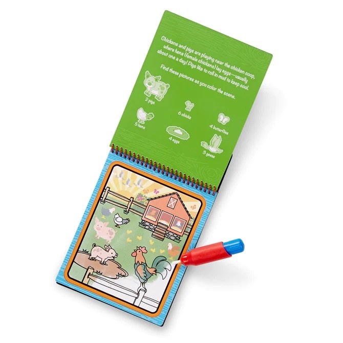 Melissa & Doug Water Wow Farm