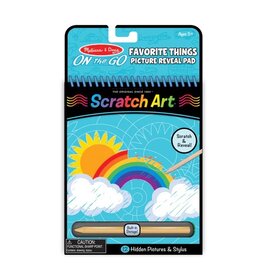 Melissa & Doug On the Go Scratch Art - Favorite Things