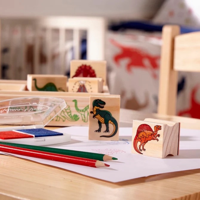 Melissa & Doug Dinosaur Stamp Set