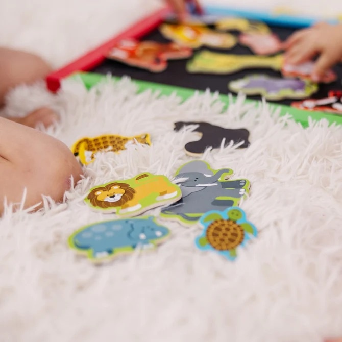 Melissa & Doug Wooden Animal Magnets