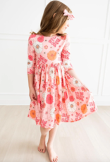 Mila & Rose Big Sis Floral Twirl Dress