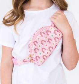 Mila & Rose Rainbow Daisies Belt Bag
