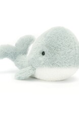 Jellycat Wavelly Whale Grey