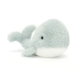 Jellycat Wavelly Whale Grey