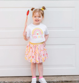 Sweet Wink Preschool Pencil Rainbow SS T-Shirt White