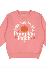 Sweet Wink Take Me To The Pumpkin Patch Sweatshirt Dusty Rose