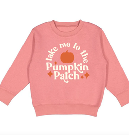 Sweet Wink Take Me To The Pumpkin Patch Sweatshirt Dusty Rose