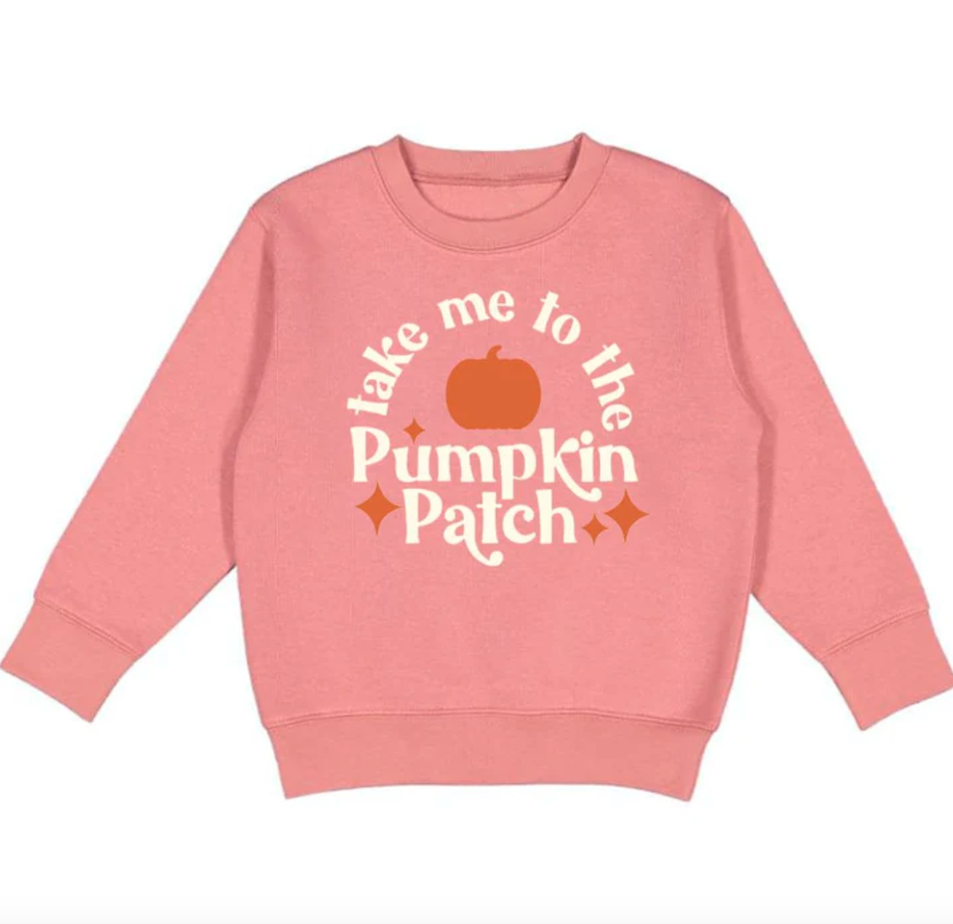Sweet Wink Take Me To The Pumpkin Patch Sweatshirt Dusty Rose