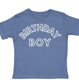 Sweet Wink Birthday Boy SS Shirt Indigo