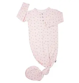 Sweet Bamboo Baby's Breath Knotted Gown 0/3M
