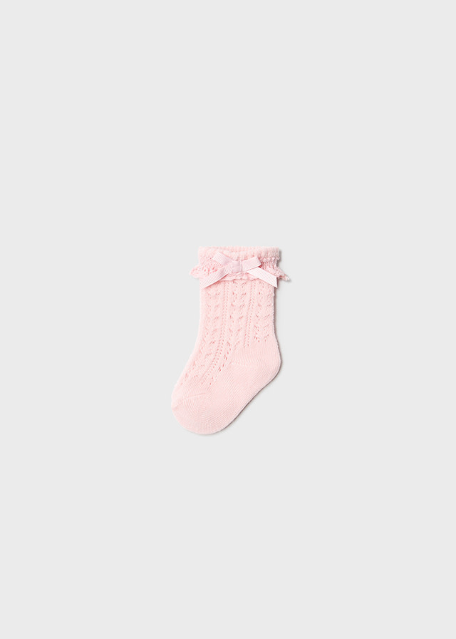 Mayoral Baby Rose Baby Stocking Socks with Ruffles