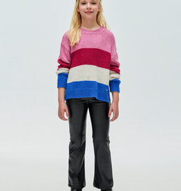Mayoral Klein Blue/Magenta Colorblock Sweater