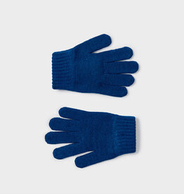 Mayoral Klein Blue Knit Gloves