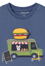 Mayoral Lake Blue Burger Van T-Shirt