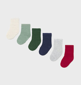 Mayoral Set of 6 Socks - Pine