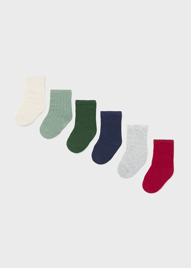 Mayoral Set of 6 Socks - Pine