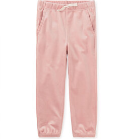 Tea Collection Very Velour Joggers Cameo Pink